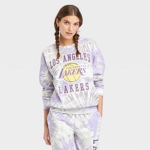 Lakers Long Sleeve Pullover Women Size Xl